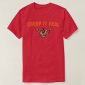 Creep In Real Halloween Skeleton Hands Tシャツ (デザイン正面)