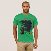 Creep It 実在 Zombieシャツ – 怖いハロウィーングラフ Tシャツ (正面フル)