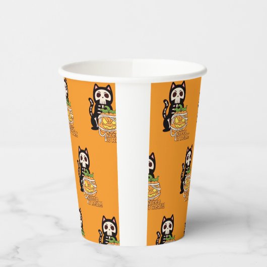 🧡 Creep It Cups! 🎃 紙コップ (左)