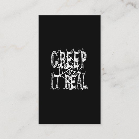 creep it  real 名刺 (正面)