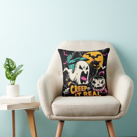 Creep It Real  | ExDesigner | Halloween クッション (椅子)