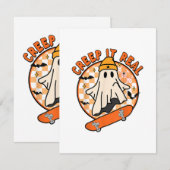  Creep It Real Halloween  エンクロージャーカード (正面/裏面)