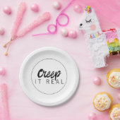 Creep It Real Halloween Party ペーパープレート (パーティー)