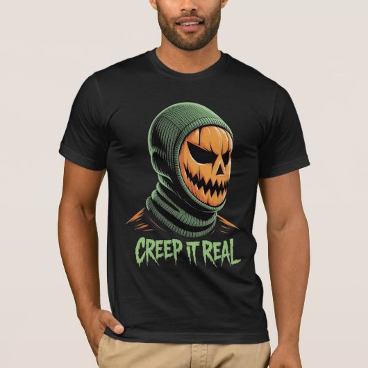 Creep it Real Halloween Tシャツ (正面)