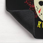 Creep It Real Hockey Mask Halloween Horror  マウスパッド (コーナー)