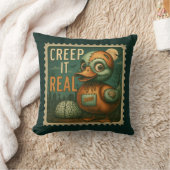 Creep It Real Zombie Duck Pillow  クッション (ブランケット)