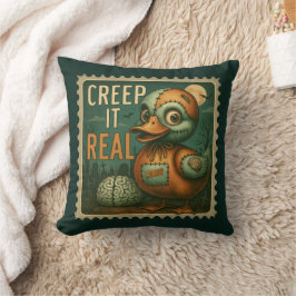 Creep It Real Zombie Duck Pillow  クッション