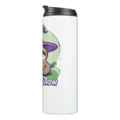 Creep It Slow – かわいいハロウィーンスロスシャツ(Pu付属) タンブラー (回転右)