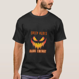 Creep Vibes ダークエネルギー _ トレンディーホラー ストリートウェア Tシャツ