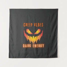 Creep Vibes Dark Energy _ Trendy Horror Streetwear タペストリー