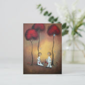 Creeperお洒落 Artポストカードのフレンド ポストカード (スタンド正面)