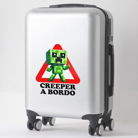 Creeper on board シール (スーツケース)