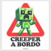 Creeper on board シール (シート)