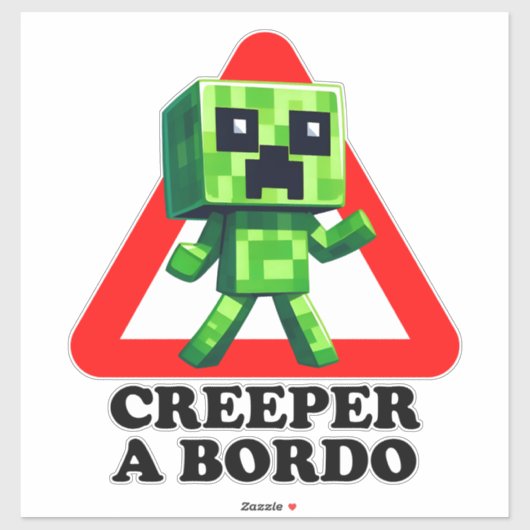 Creeper on board シール (シート)