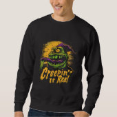 Creepin’ It Real  | ExDesigner | ハロウィン スウェットシャツ (正面)