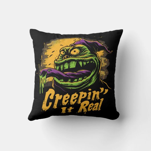 Creepin’ It Real  | ExDesigner | Halloween クッション (裏面)