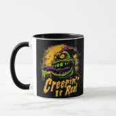Creepin’ It Real  | ExDesigner | Halloween マグカップ (左)