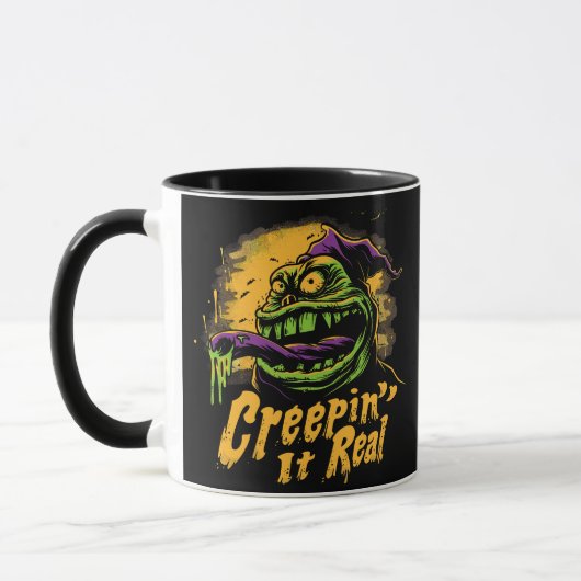 Creepin’ It Real  | ExDesigner | Halloween マグカップ (左)