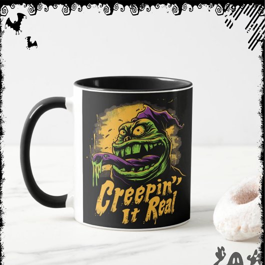 Creepin’ It Real  | ExDesigner | Halloween マグカップ