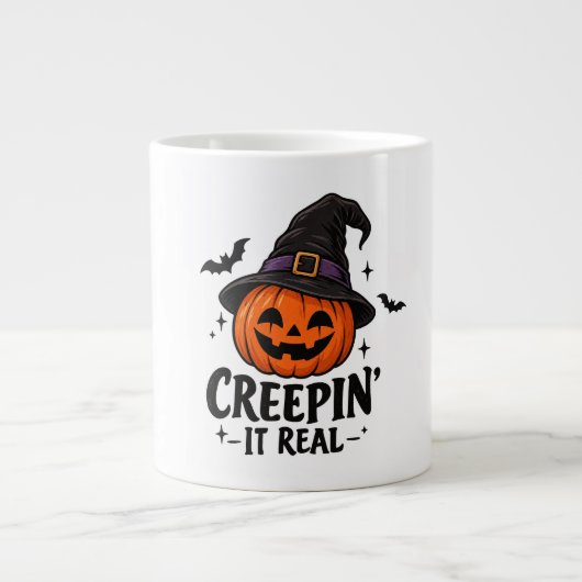 Creepin' It Real Halloween ジャンボコーヒーマグカップ (正面)