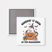 Creepin’ It Real in the Classroom Cool Teacher マグネット (正面/裏面)