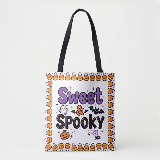 Creepin It Real Moon Tote Bag トートバッグ (正面)