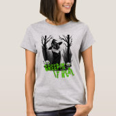 Creepin' It Real with My Witchy Cat Tシャツ (正面)