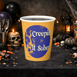 Creepin’ It Sober | ハロウィン ソバー パーティー 紙コップ