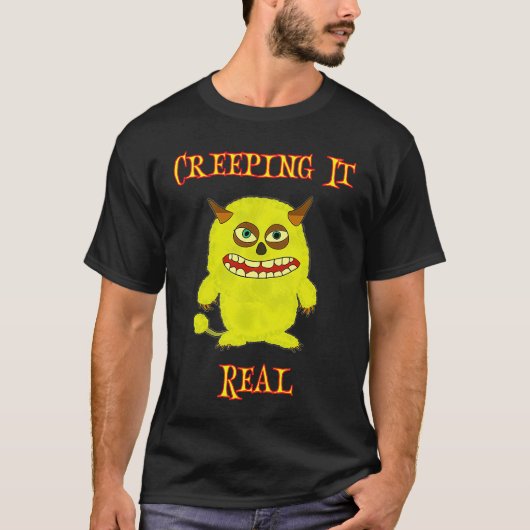 Creeping It Real Monster Tシャツ (正面)