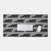 Creeping Slime Hulk Weird Horror Art デスクマット (キーボード&マウス)