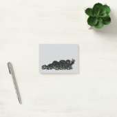 Creeping Slime Hulk Weird Horror Art ポストイット (オフィス)