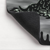 Creeping Slime Hulk Weird Horror Art マウスパッド (コーナー)