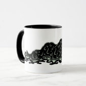 Creeping Slime Hulk Weird Horror Art マグカップ (正面左)