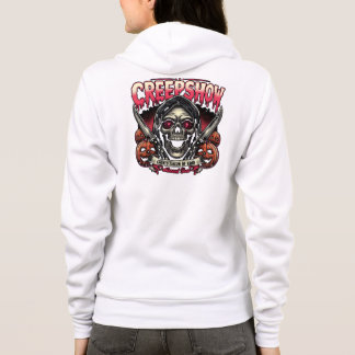 Creepshow Halloween ファスナー付きパーカー – スカル& パーカ