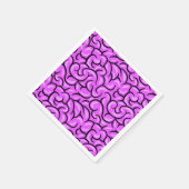 Creepy Brain スタンダードカクテルナプキン (角)