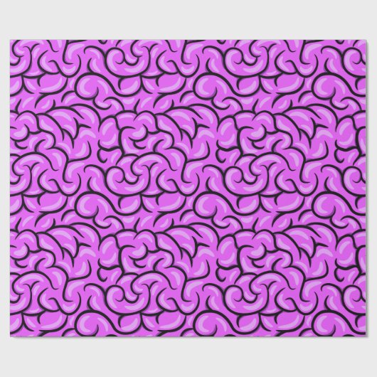 Creepy Brain ラッピングペーパー (フラット)