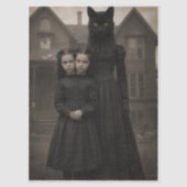 Creepy Cat Family  薄葉紙 (正面)