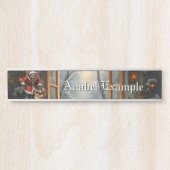 Creepy Christmas Goblin – Dark Fantasy Evil Santa  サインプレート (正面)