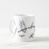 Creepy Crawleyへようこそ コーヒーマグカップ (正面左)