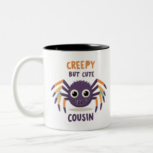 Creepy Cute Cousin Mug ツートーンマグカップ (左)