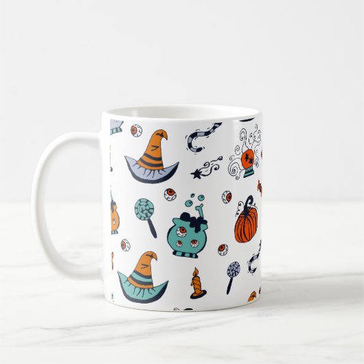 Creepy Cute Halloween コーヒーマグカップ (左)