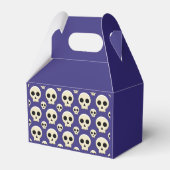 Creepy Cute Kawaii Goth Skull Pattern フェイバーボックス (裏面サイド)