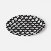 Creepy Cute Skulls ペーパープレート (アングル)