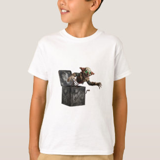 Creepy Evil Jack in the Box Clown Halloween Tシャツ