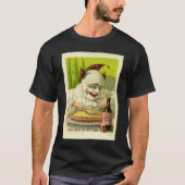 Creepy Evil Victorian Clown Christmas Greeting Tシャツ (正面)