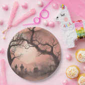 Creepy Forest Halloween ペーパープレート (パーティー)