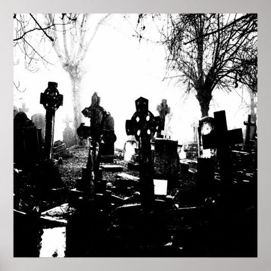 Creepy Gothic Graveyard ポスター (正面)