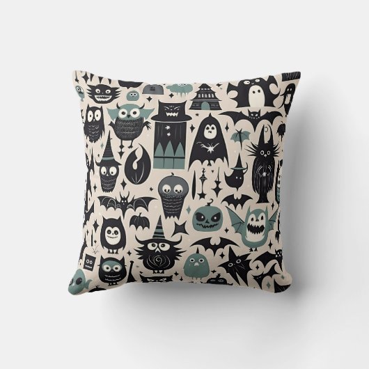 Creepy Halloween Night  クッション (裏面)