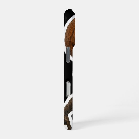 Creepy Halloween Pumpkin Monster Sticker iPhoneケース (右側面)