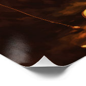 Creepy Marionette Ballerina Horror Puppet Art  ポスター (コーナー)